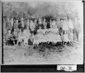 [Photograph of members of the Copeland family at the home of James R. Copeland, Carroll County, Georgia, 1913 ]