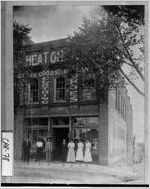 [Photograph of Heaton Brothers Dry Goods and Millinery Store, Carrollton, Carroll County, Georgia, ca. 1900]