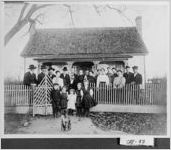 [Photograph of members of the Edward M. Lovvorn family, Bowdon, Carroll County, Georgia, 1906 or 1907]
