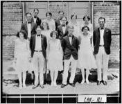 [Photograph of the graduating class of Temple High School, Temple, Carroll County, Georgia, 1928]