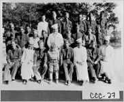 [Photograph of group of Civilian Conservation Corps members, Meriwether County, Georgia]