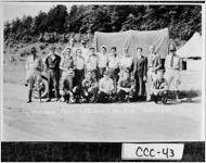 BASEBALL TEAM C.C.C. CAMP GA. F-3. AUG. 1933