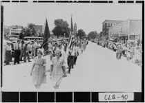 [Photograph of a march, Moultrie, Colquitt County, Georgia, 1945 Aug.]