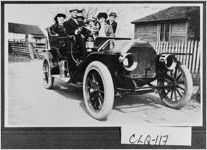 [Photograph of the Palmore family in an automobile, Colquitt County, Georgia, between 1910 and 1925]