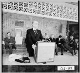 [Photograph of Governor Maddox giving a speech, Colquitt County, Georgia, ca. 1967-1969?]