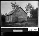 [Photograph of the exterior of Reedy Creek School, Colquitt County, Georgia, ca.1919-1928]