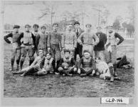 [Photograph of members of the football team at the University of Georgia, Athens, Clarke County, Georgia, ca. 1895-1900]