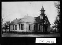 [Photograph of Winterville Schoolhouse, Winterville, Clarke County, Georgia, ca. 1910]