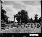 [Photograph of Confederate cemetery, Marietta, Cobb County, Georgia, ca. 1941]