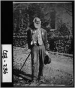 [Photograph of "Uncle Bailey," Marietta, Cobb County, Georgia, ca. 1900]