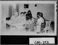 [Photograph of a quilting party, Cobb County, Georgia, 1952]