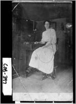 [Postcard of telephone operator, Austell, Cobb County, Georgia]