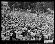 [Photograph of crowd on Clay Day, Marietta, Cobb County, Georgia, 1949 May 26]