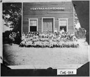 [Albumen print of school, Smyrna, Cobb County, Georgia, ca. 1915]