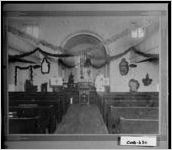 [Photograph of inside of church, Cobb County, Georgia]