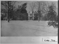 [Photograph of Josiah Sibley's summer home, Cobb County, Georgia, ca. 1938]
