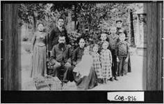 [Photograph of Warren Samuel Watson family, Lost Mountain Community, Cobb County, Georgia, 188-]