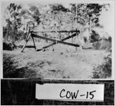 [Photograph of section of a mine viewed from ground level, Coweta County, Georgia, ca. 1920]