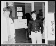 [Photograph of Tom Camp and Don Thompson, Valdosta, Lowndes County, Georgia, 1970]