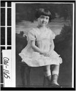 [Photograph of a young girl posing, Newnan, Coweta County, Georgia, ca. 1922]