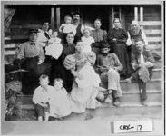 [Photograph of the Isaac Wright family, Cherokee County, Georgia]