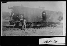 [Photograph of a car of the L & N Railroad, probably Woodstock, Cherokee County, Georgia, 1906 Oct. 20]