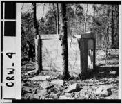 [Photograph of a mausoleum surrounded by trees, Crawford County, Georgia, 1972 Mar.]