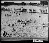 MUNICIPAL SWIMMING POOL, LOCATED IN DAFFIN PARK IN THE HEART OF THE RESIDENTIAL DISTRICT