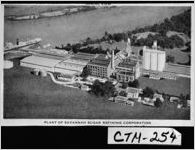 AERIAL VIEW PLANT OF SAVANNAH SUGAR REFINING CORPORATION