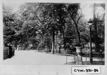 [Albumen print of Forsyth Park, Savannah, Chatham County, Georgia, 188-]