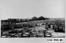 [Albumen print of a resin yard, Savannah, Chatham County, Georgia, 188-]