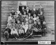 [Photograph of school group, Emma, Dawson County, Georgia, 1907]