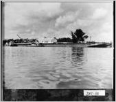 [Photograph of Georgia State Docks on the Flint River, near Bainbridge, Decatur County, Georgia, 1956]