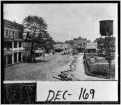 [Photograph of downtown before the streets were paved, Bainbridge, Decatur County, Georgia, ca. 1900-1939?]