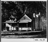 [Photograph of Russell Park and Frances Rebecca Potts home place, Lithonia, DeKalb County, Georgia, 1982]