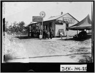 [Photograph of Morgan Service Station, DeKalb County, Georgia, ca. 1936]