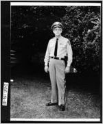[Photograph of Mell Jones, Agnes Scott College campus policeman, Decatur, DeKalb County, Georgia, 1971]