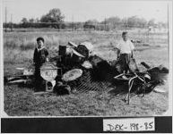 [Photograph of Avondale Estates Elementary School Victory Flag, Avondale Estates, DeKalb County, Georgia, 1945]