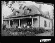 [Photograph of home of Robert E. Lee Clark, DeKalb County, Georgia, 1914]