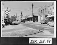 [Photograph of businesses on Main Street, Lithonia, DeKalb County, Georgia, ca. 1970]