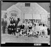 [Photograph of Georgia New Mitchell family reunion, DeKalb County, Georgia, 1952 or 1953]