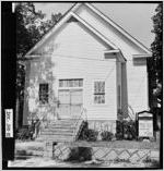 [Photograph of Rockland United Methodist Church, DeKalb County, Georgia, not before 1945]