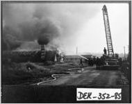 [Photograph of unidentified fire, DeKalb County, Georgia, 1971]