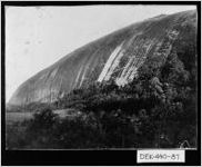 [Albumen print of north side of Stone Mountain, DeKalb County, Georgia, ca. 1890]