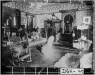 [Photograph of interior of a home, Tallulah Falls, Rabun County, Georgia, 1899 June]