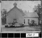 [Photograph of students at Spooner School, Early County, Georgia, ca. 1880]