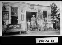 [Photograph of Mrs. Watson's store, Cedar Springs, Early County, Georgia, 1956 Sept.]