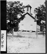 [Photograph of Methodist Church, Cedar Springs, Early County, Georgia, 193-]
