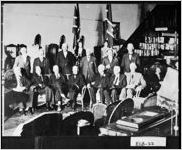 [Photograph of Confederate Veterans attending a Memorial Day program, Elberton, Elbert County, Georgia, 1929]