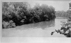 View on Broad River between Elberton and Washington
